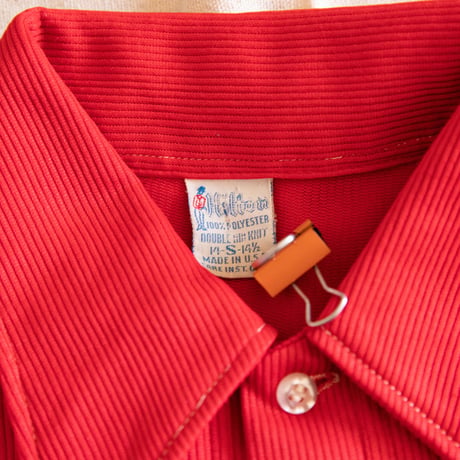 70~80's "Hilton"Bowling Short Sleeve Shirt