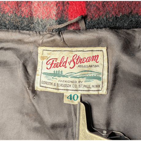 1950s Field Stream Wool Hunting Jacket