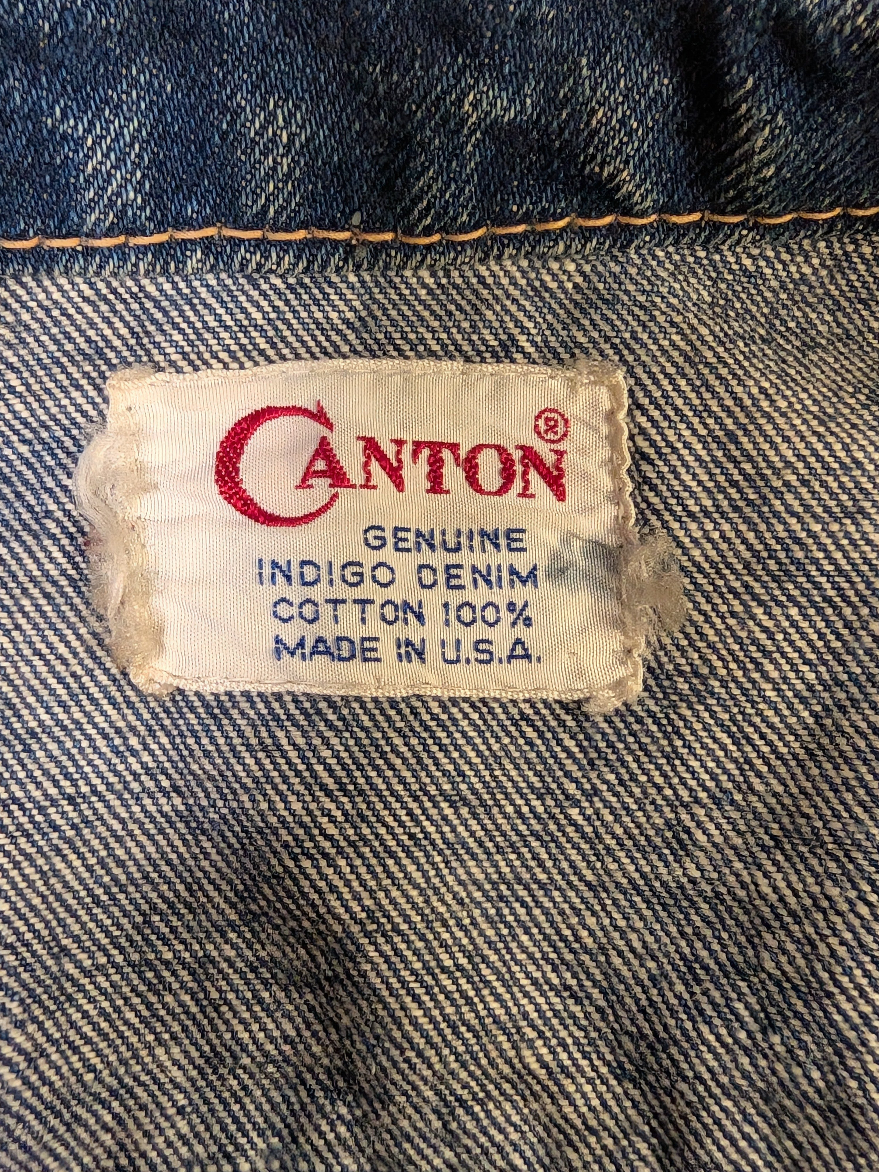 60s CANTON Denim Jacket | 佐々木洋品堂