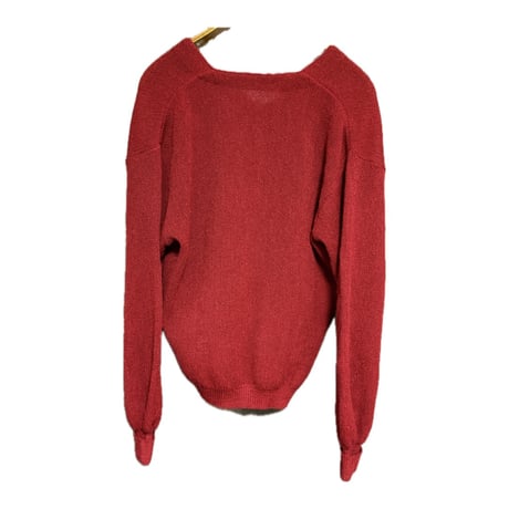 60~70's "Parker Of Vienna" Alpaca Wool Cardigan