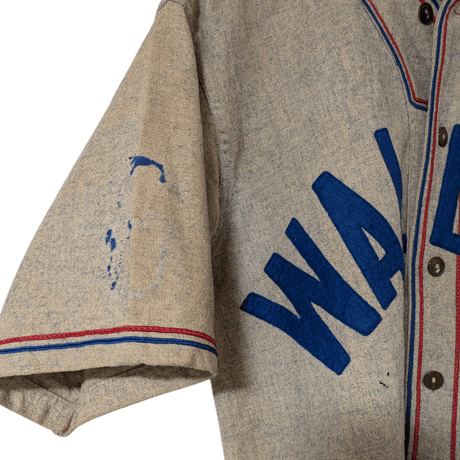 40s Buck Harvel Wool Baseball Shirt