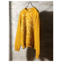 SPIDERWEB JAQUARD MOHAIR KNIT