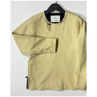BAA: CREAM “MOLT” DEERSKIN SHIRT