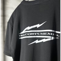 BAA “THUNDER LOGO” T-SHIRTS / SUMI BLACK