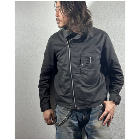 BAA“PEN POCKET RIDERS JACKET” / SUMI BLACK