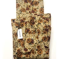 FLOWER CORDUROY TROUSERS