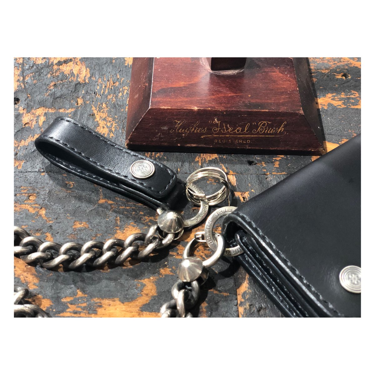 CHOLOS WALLET CHAIN （ BLACK） | TUNNEL SELECT VI