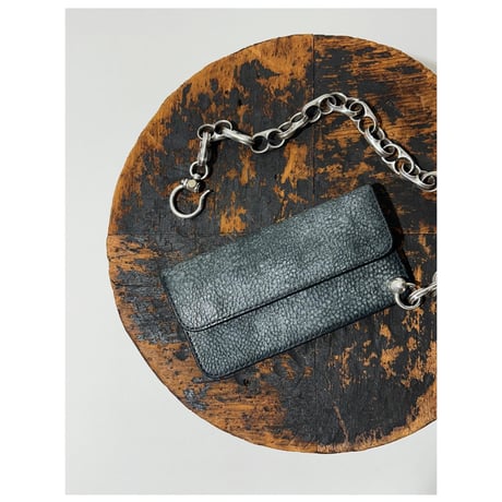 CORN STUDS LEATHER WALLET