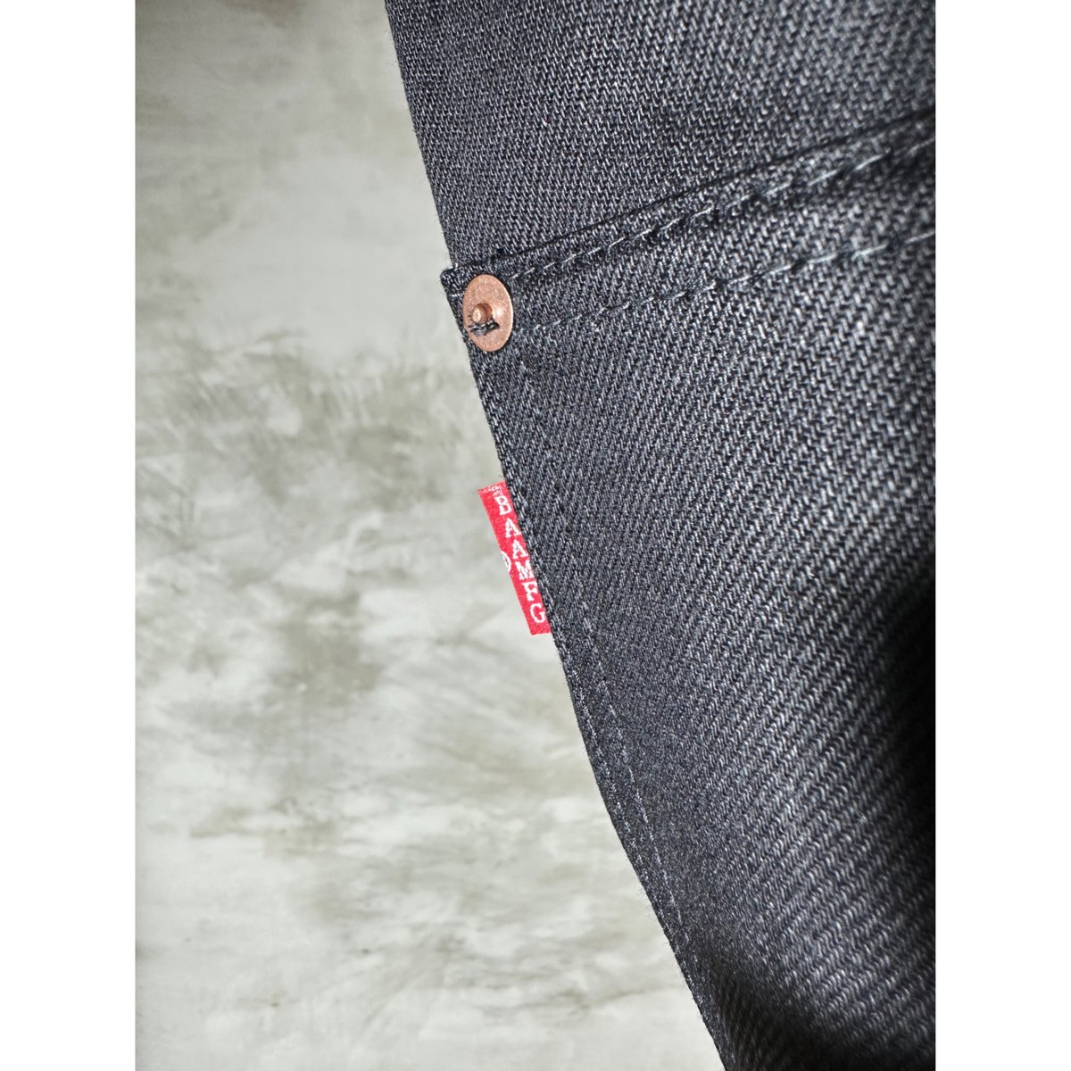 BAA“COAL DENIM BLACK ” | TUNNEL SELECT VINTAGE