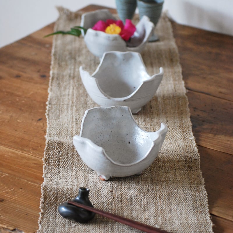 灰釉割山椒小鉢XL 灰釉割山椒小鉢XL