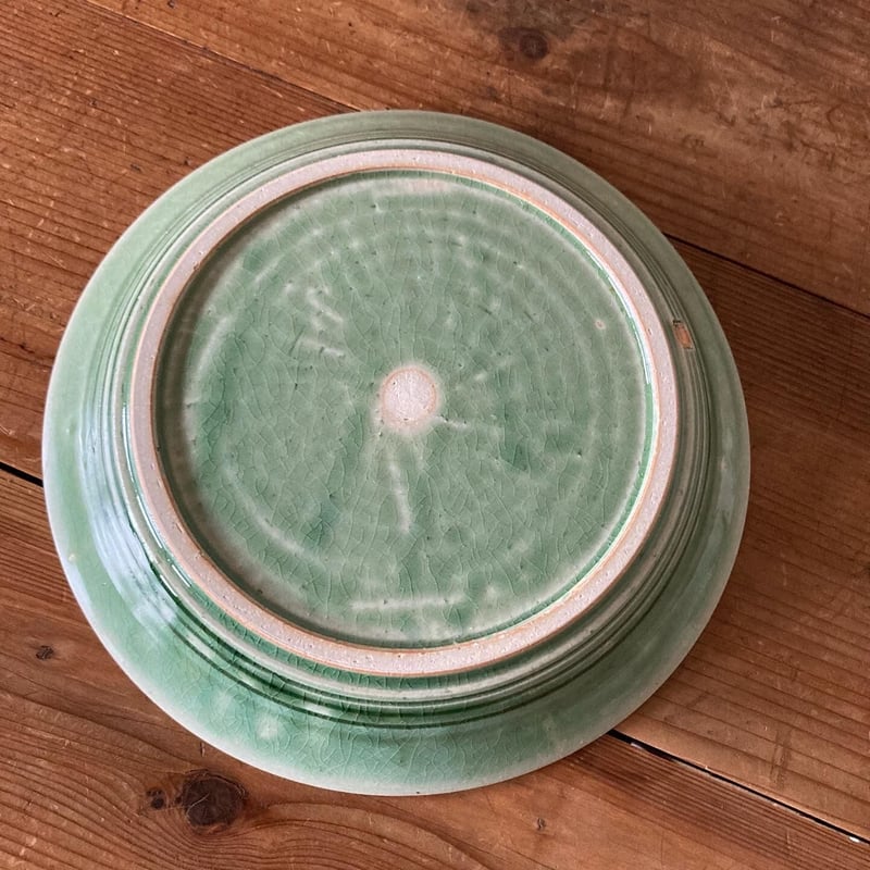 織部 櫛目掻（くしめがき）皿 | 櫻井窯