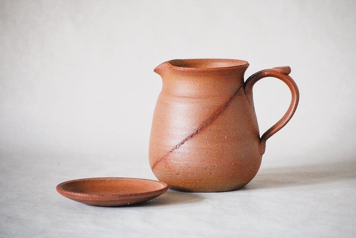 水差しと湯呑み 亜土ちゃんストア オリジナルの湯呑みが新登場✨✨ レッドとネイビーの