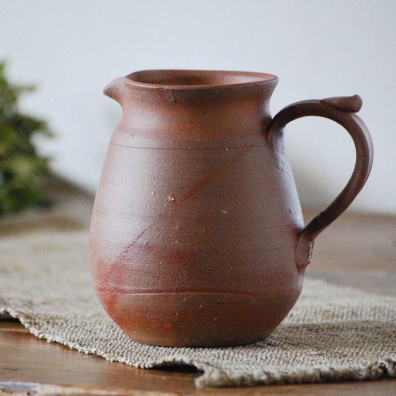 素焼きの水差し | 櫻井窯