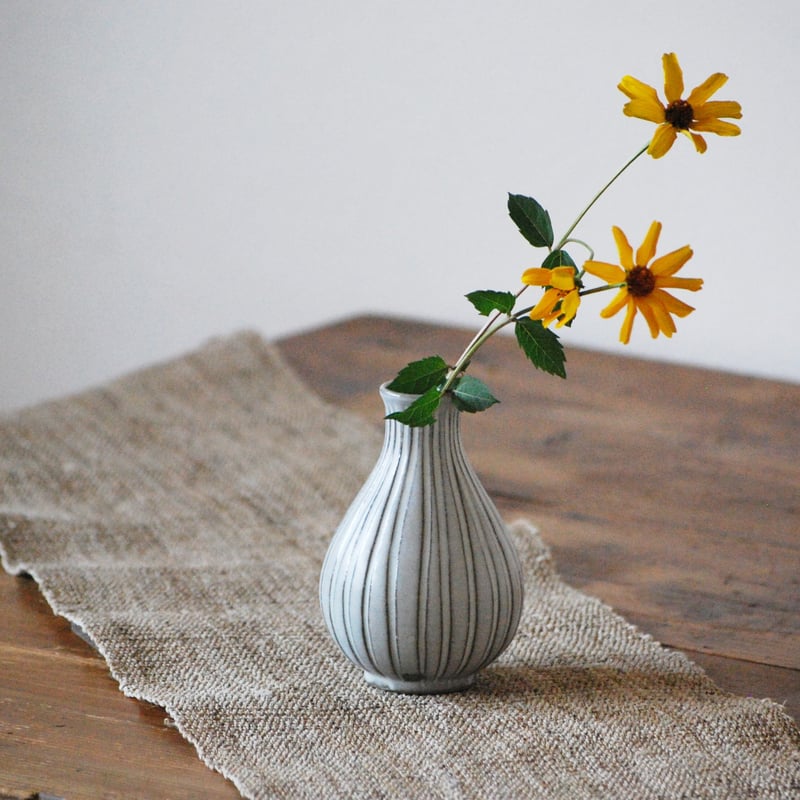 一輪挿し 白 | 櫻井窯 一輪挿し 白 | 櫻井窯