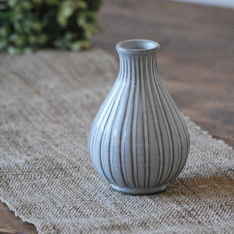 朧釉の一輪挿し 流釉一輪挿し：西隆行の販売・通販 | OIL