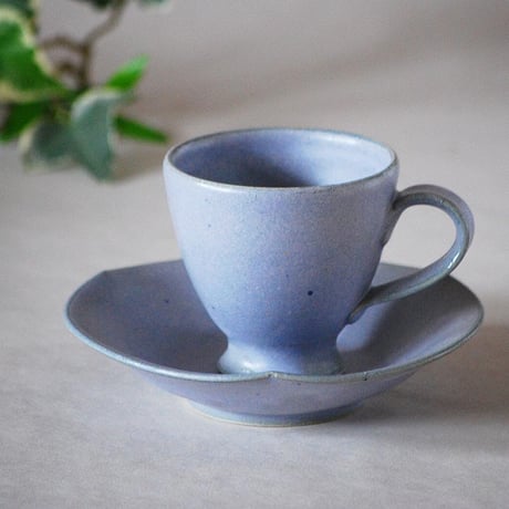 コーヒーカップ＆ソーサー　ラベンダー