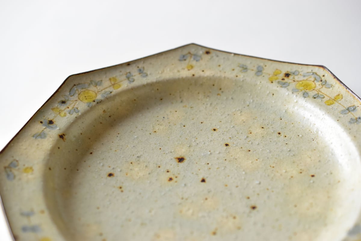 コウホ窯 市野吉記 八角形皿2枚セット 市野吉記 八角皿 2枚 コウホ窯