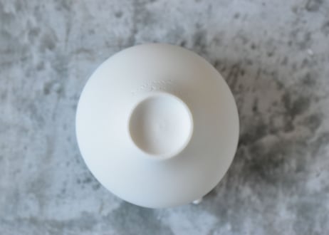 白磁片口／木下和美