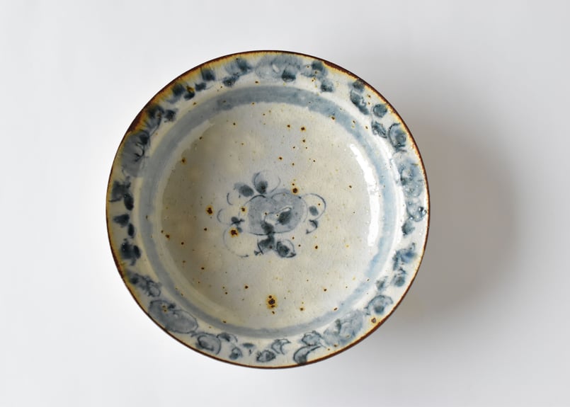 コウホ窯 市野吉記 大皿 安南 - 食器 コウホ窯 市野吉記 大皿 安南 - 食器