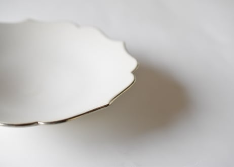 Titan稜花銀彩鉢φ180／東一仁