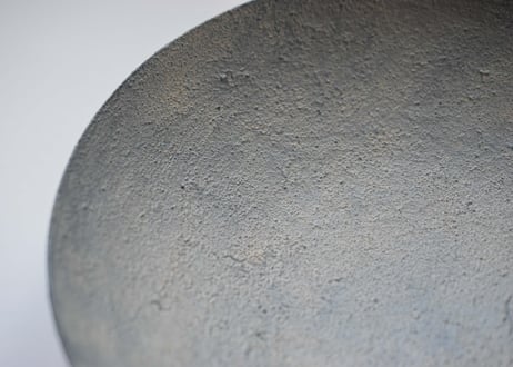 鉢　蒔地漆薄白／田澤祐介