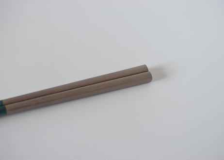 二色箸23㎝　空　桜　黄色茶／平岡正弘