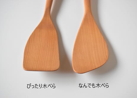 ぴったり木べら(右利き)／平岡正弘