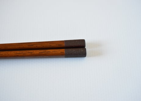 箸　両端蒔地　先黒／平岡正弘