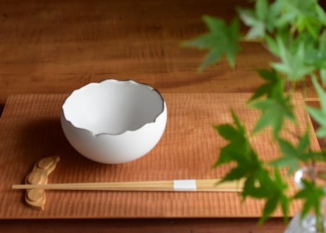 Titan 銀彩稜花bowl S／東一仁