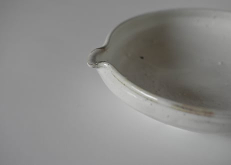 粉引き　片口鉢／境道一