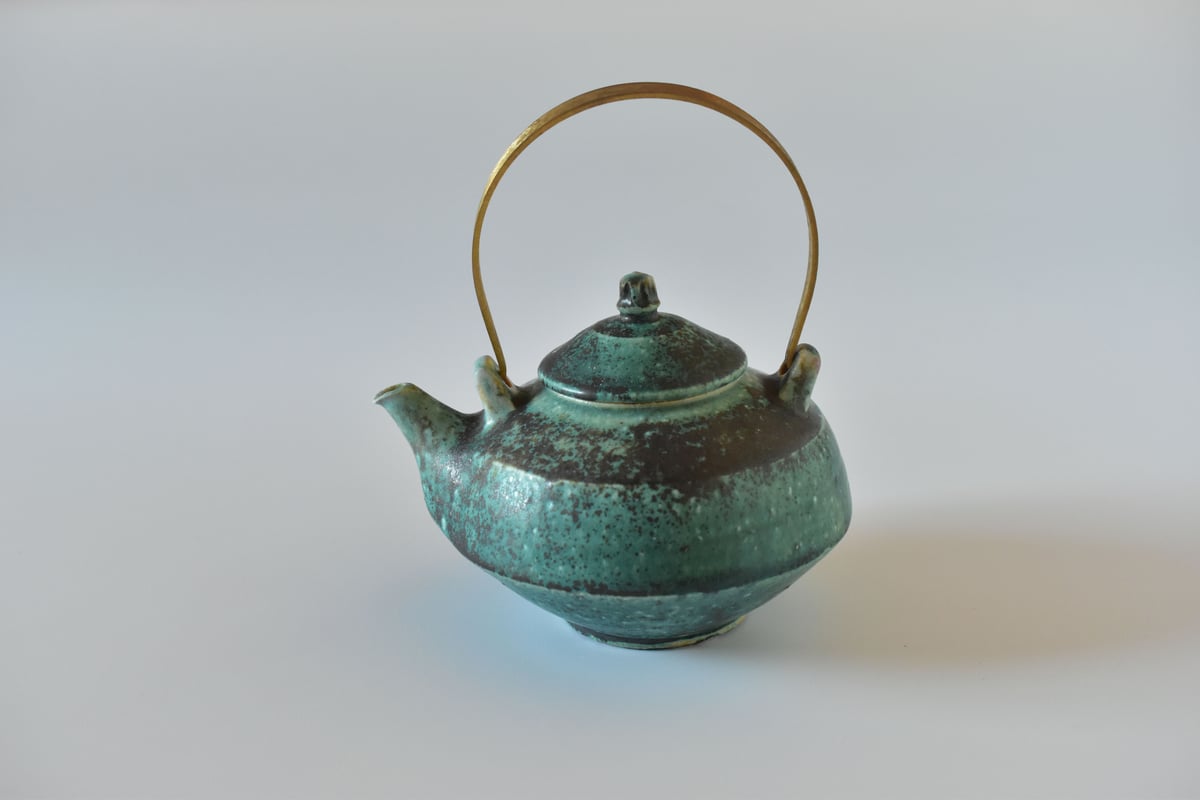 織部釉土瓶／境道一 | うつわと暮らし 凛 ONLINE SHOP