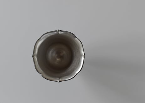 黒輪花茶杯(K-1)／木下和美