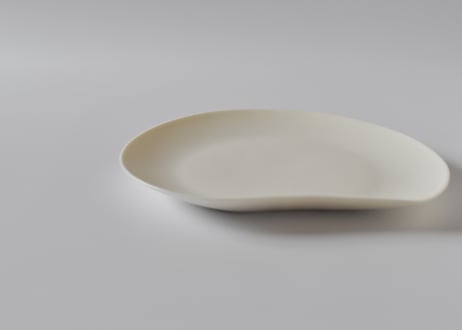 皿（中）／若杉麻衣子(Studio bwanji)