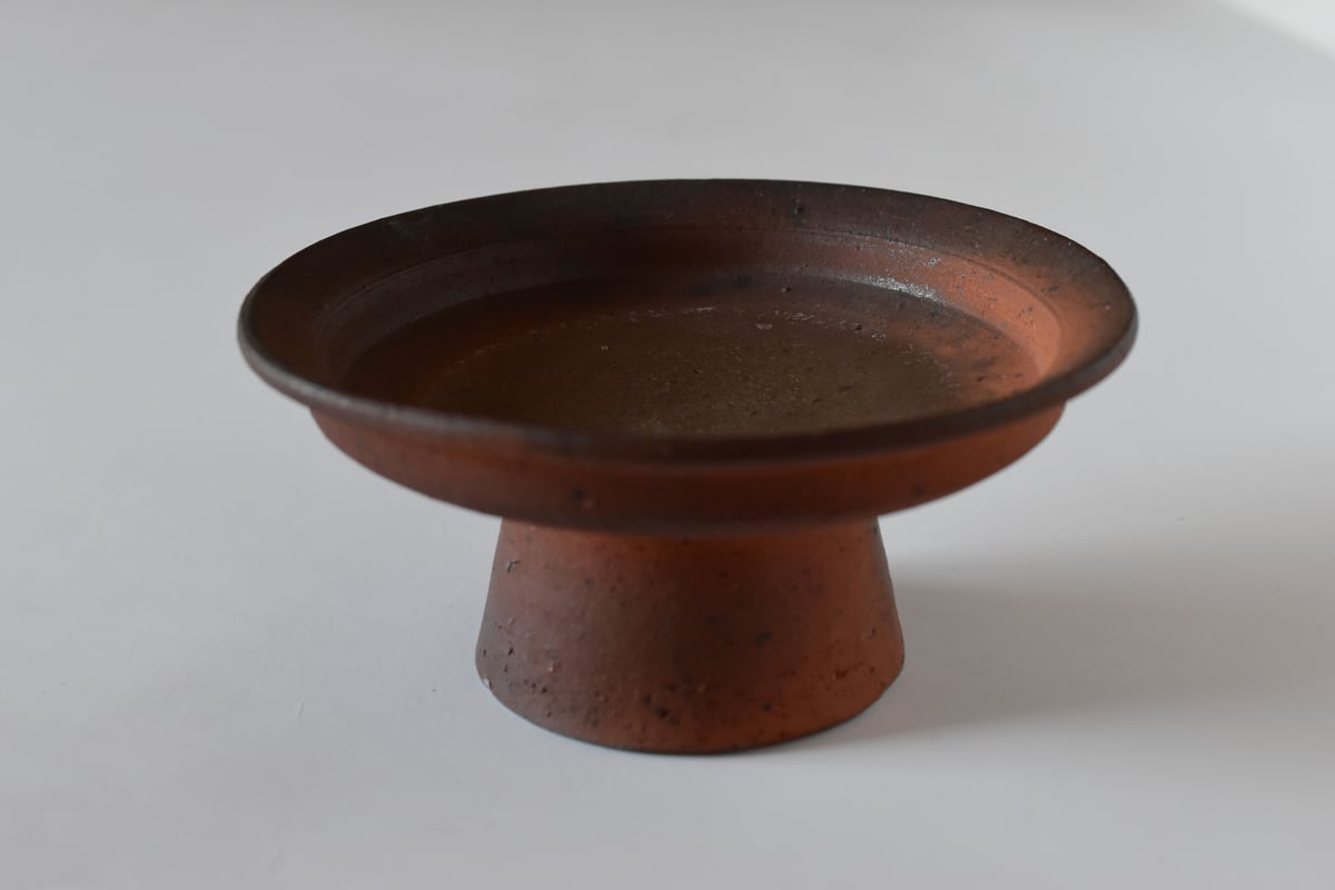 境道一 焼締め片口酒器 ピッチャー 織部釉 片口／境道一 |