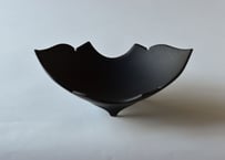 黒蝙蝠鉢（大）／木下和美