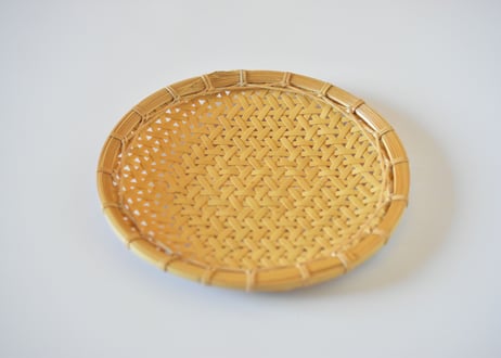 笊麻編み21cm／ユウノ竹工房