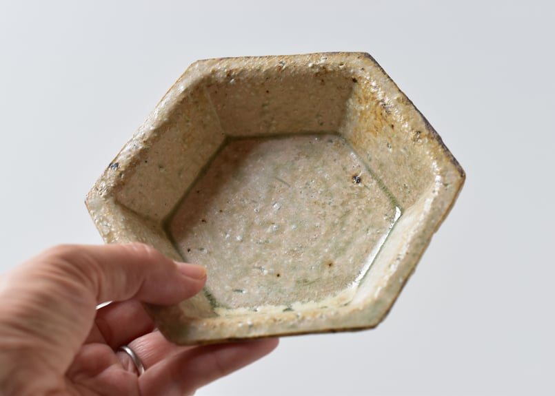 ミモザ釉 六角小鉢／境道一 | うつわと暮らし 凛 ONLINE SHOP