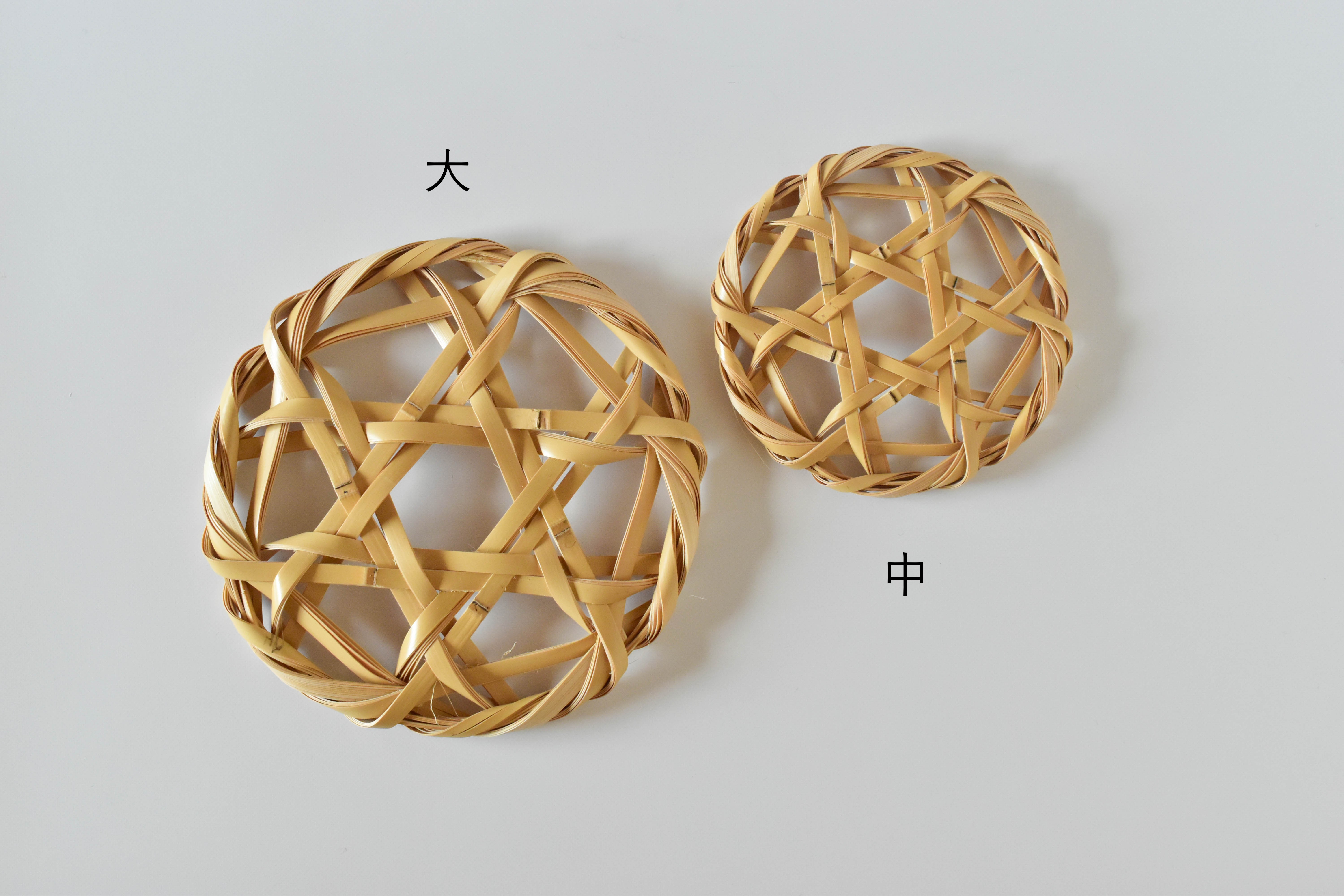 鍋敷き(大)18cm／ユウノ竹工房(岡悠) | うつわと暮らし 凛 ONLINE SHOP