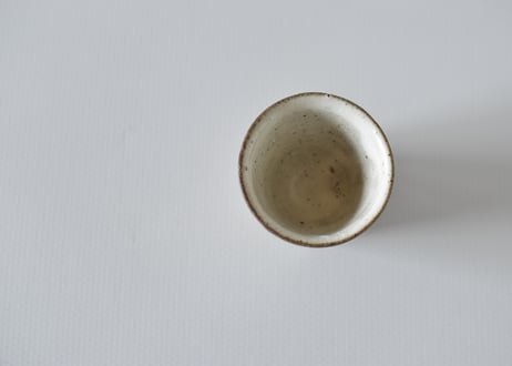 粉引き茶杯／境道一
