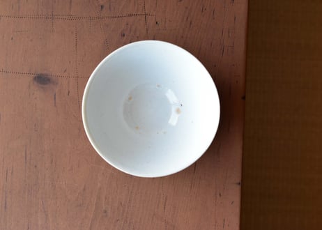 青白磁飯碗／竹下努