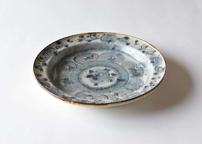 安南手 リム深皿(20㎝)/市野吉記 | うつわと暮らし 凛 ONLINE SHOP 安南手 リム深皿(20㎝)/市野吉記 | うつわと暮らし 凛 ONLINE SHOP