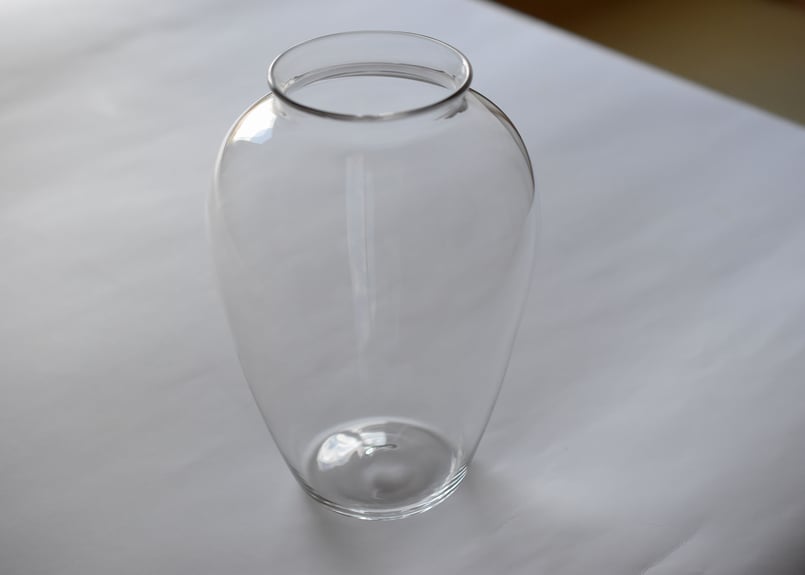 壺花器H20(クリア）／三浦侑子 | うつわと暮らし 凛 ONLINE SHOP