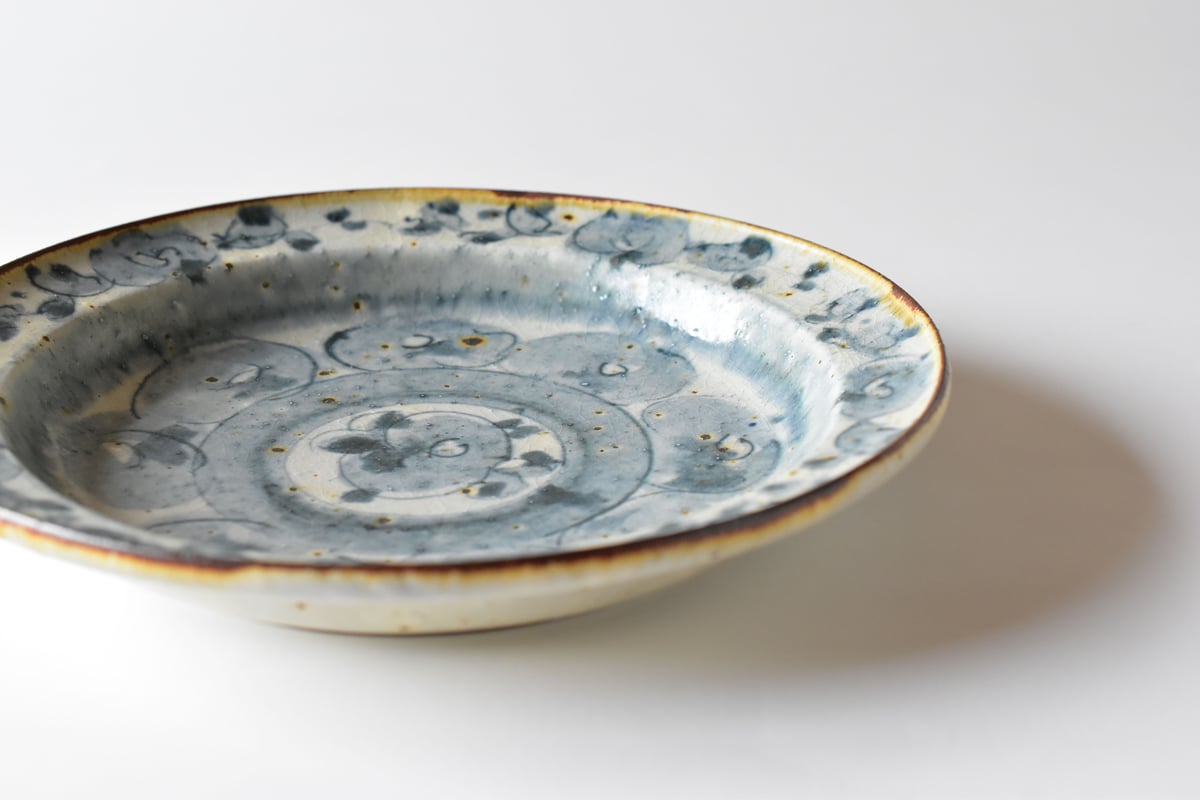 安南手 リム深皿(20㎝)／市野吉記 | うつわと暮らし 凛 ONLINE SHOP