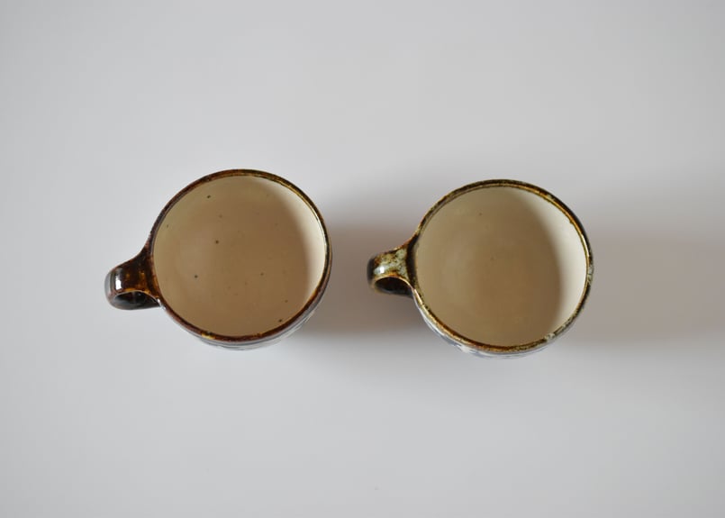 セータ柄のマグ①／奥村陶房 | うつわと暮らし 凛 ONLINE SHOP