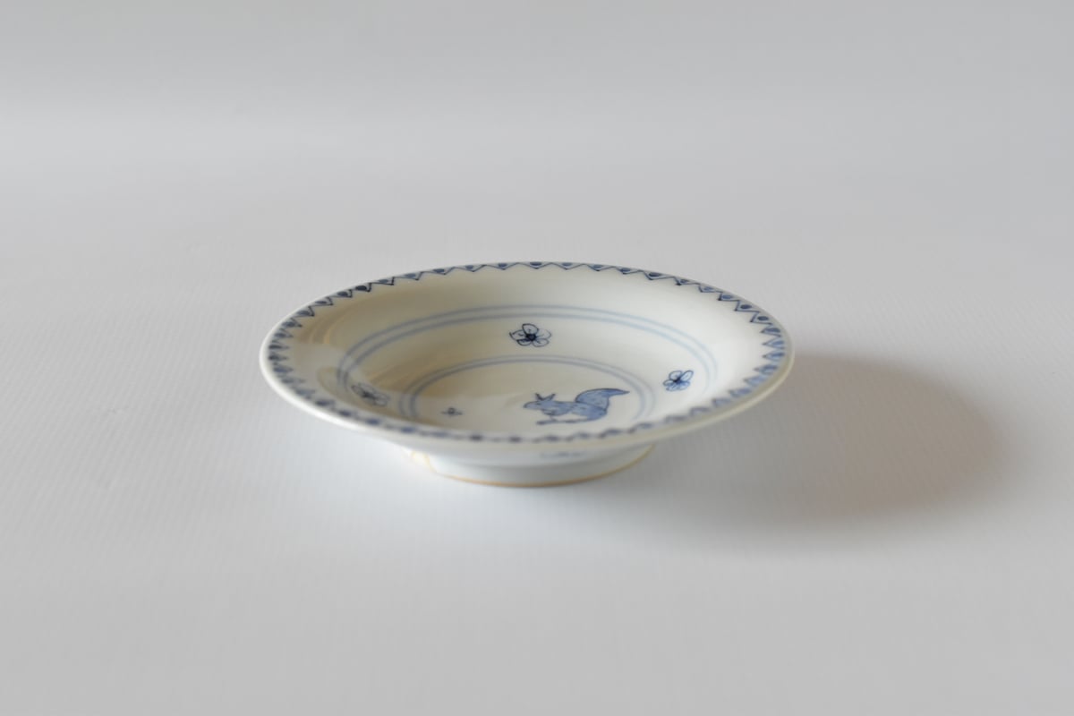 染付リス小皿／工房あめつち | うつわと暮らし 凛 ONLINE SHOP