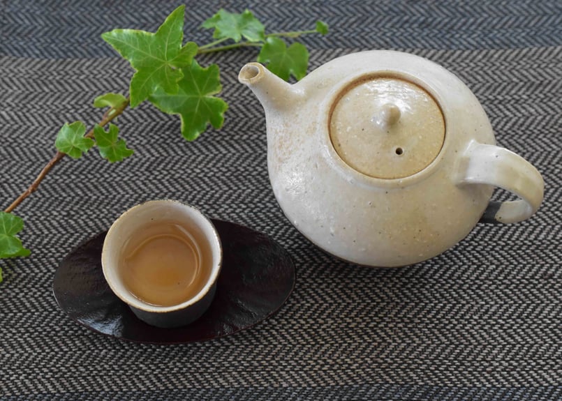未使用　境道一さん　茶壷　急須　ポット　金属製取っ手 新品・未使用 境道一さん 茶壷 急須 ポット 金属製取っ手 2025年