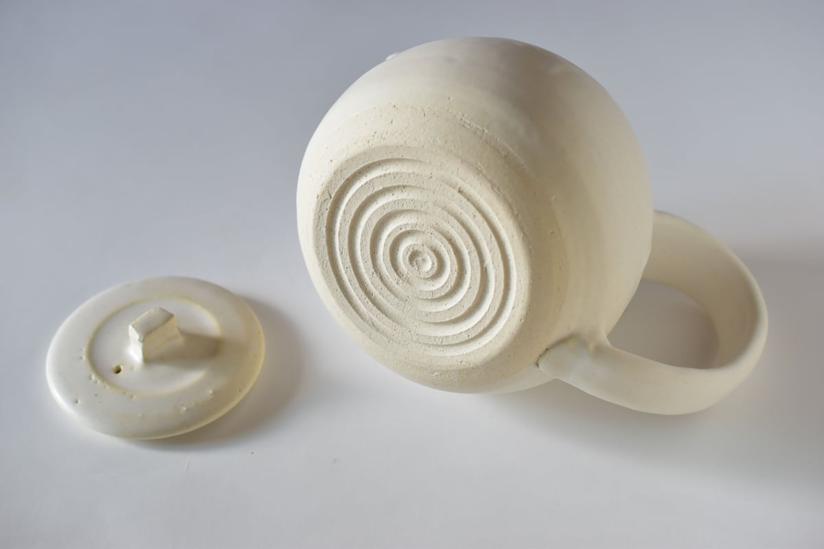 新品　馬場勝文　耐熱ポット 馬場勝文 / 耐熱ポット（白） - RHINES