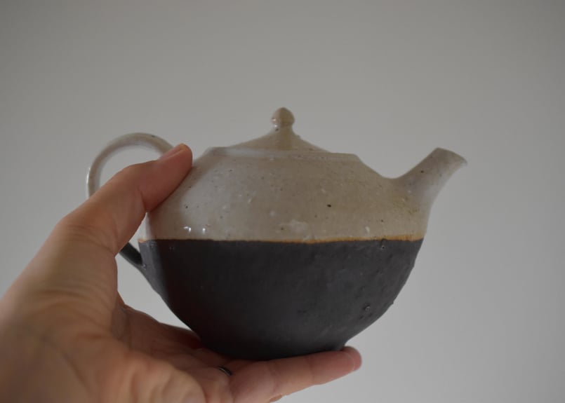 黒白POT／境道一 | うつわと暮らし 凛 ONLINE SHOP