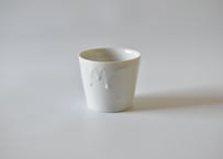 青白磁猪口（Ｓ・無地）／竹下努