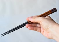 箸　両端蒔地　先黒／平岡正弘